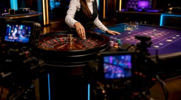 Estudio profesional para casino en vivo
